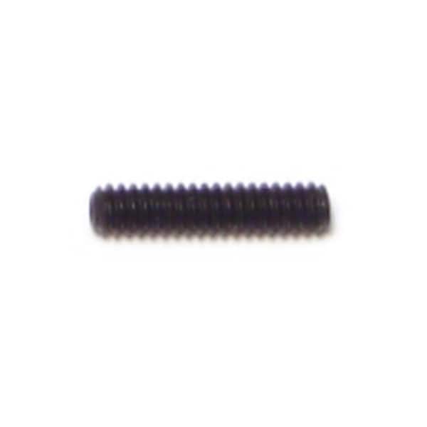 Midwest Fastener #4-40 x 1/2" Steel Coarse Thread Hex Socket Headless Set Screws 25PK 70746 - main
